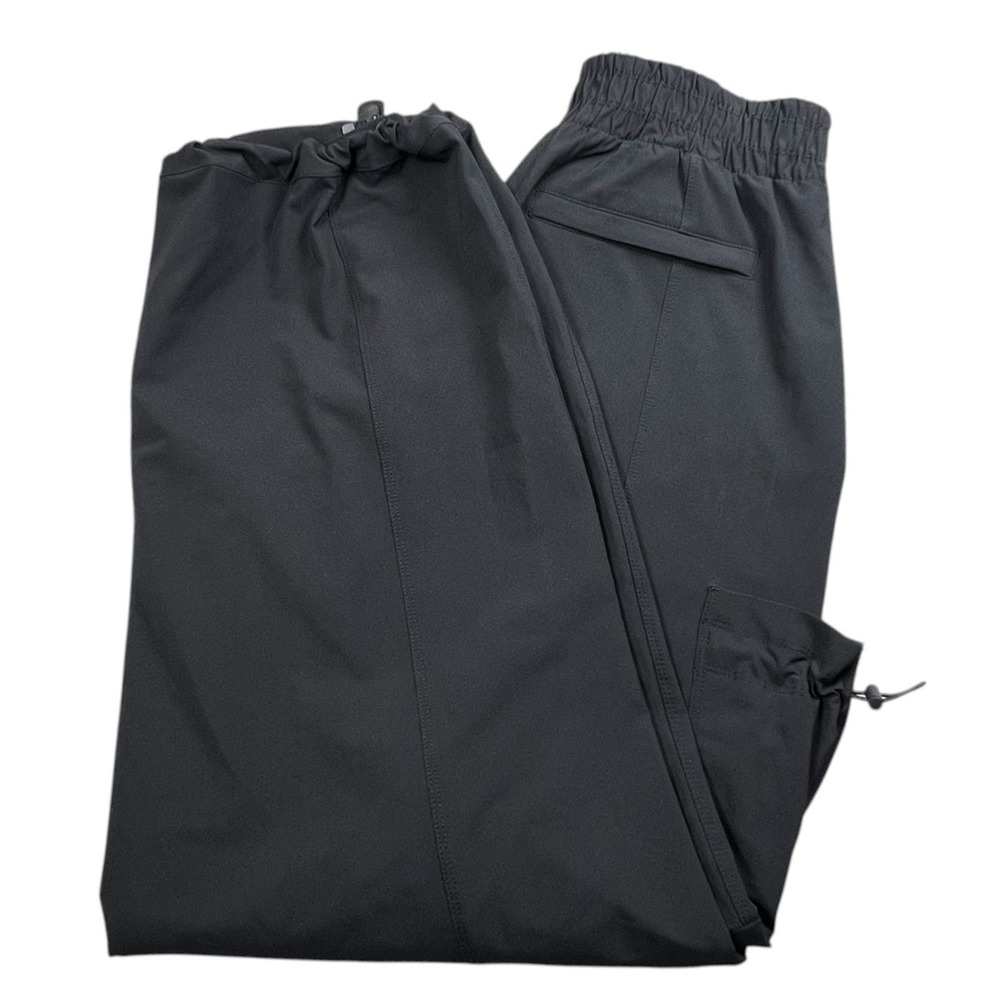 Athleta Womens Small Black Stay Fly Pant Jogger Oversize Activewear READ #563143